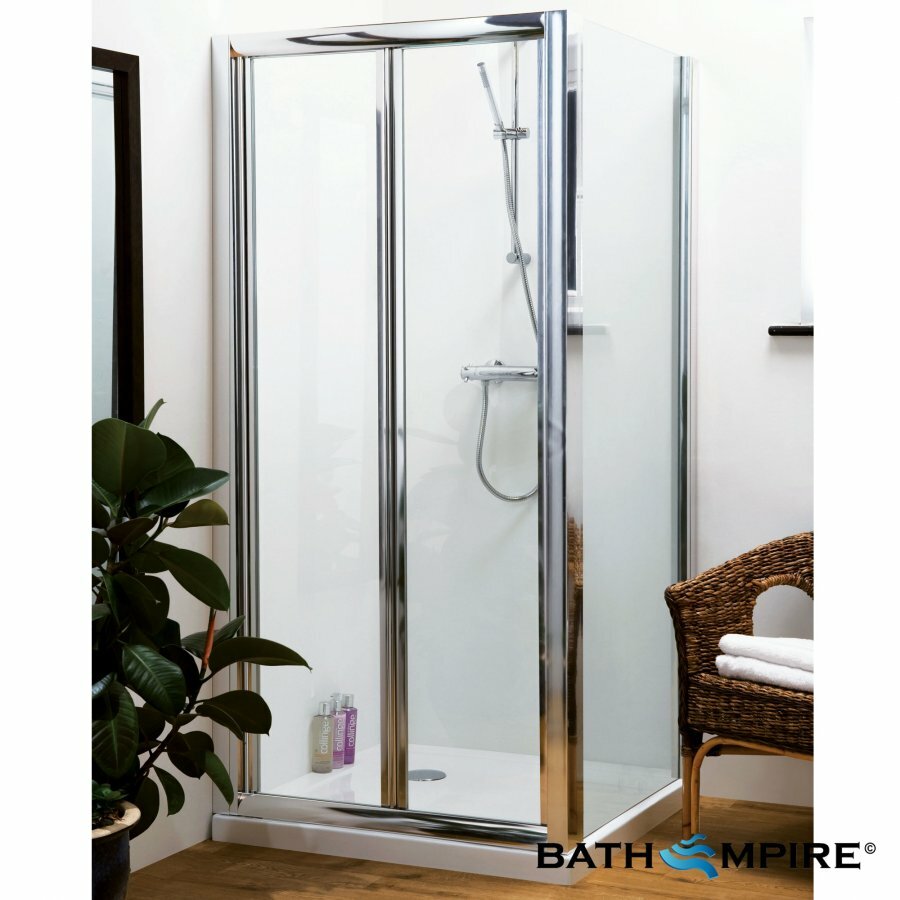 BathEmpire  Bi-fold shower enclosure for corner 800x800