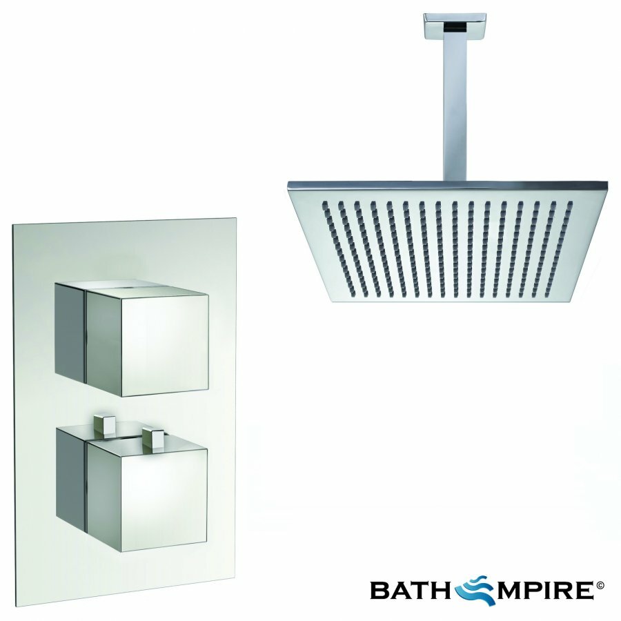 Tugela Thermostatic Shower with 12" Square Head