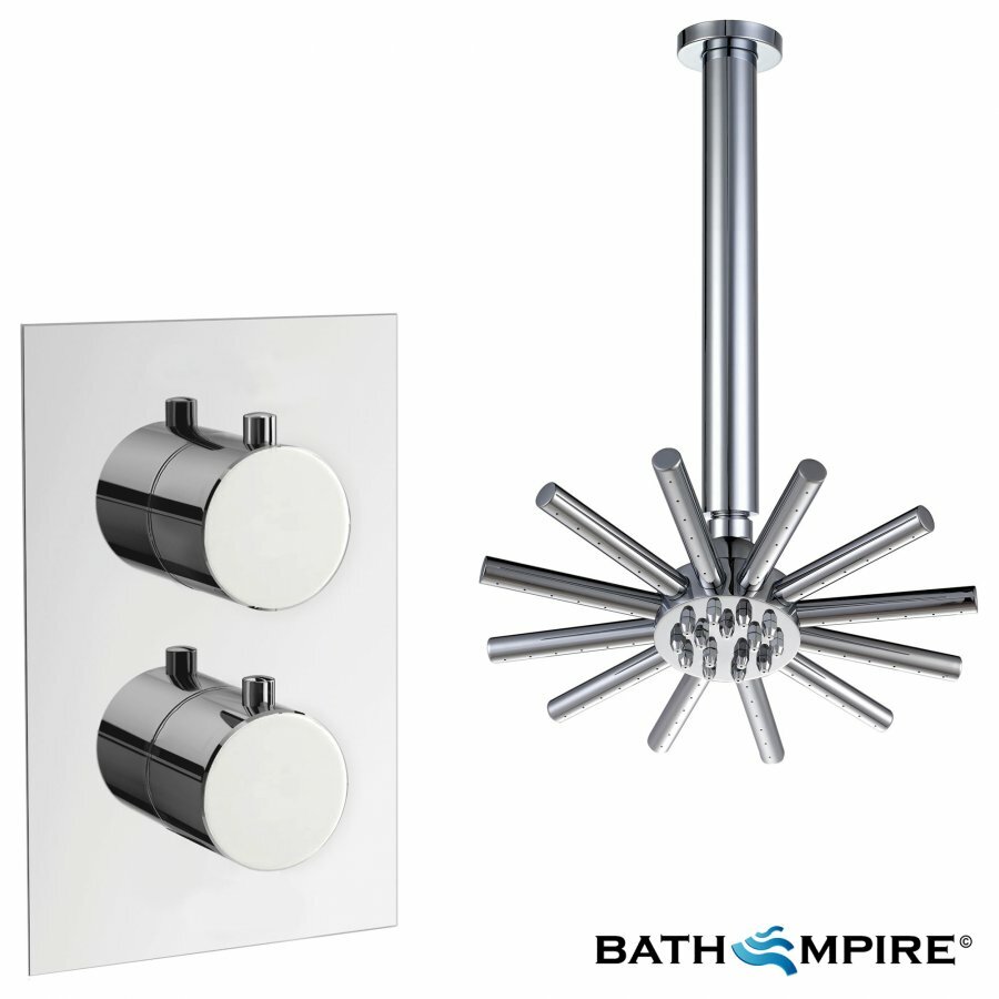 Tugela Thermostatic Shower with 8.7" Star Head