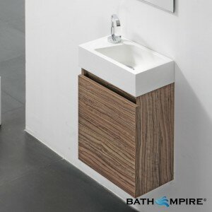 Under sink storage is a good use of space