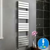 Francis Thermostatic Flat Panel Electric Towel Radiator, 1600x450mm 