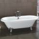 Victoria Traditional Roll Top Bath with Ball Feet - Small 