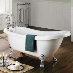 Victoria Claw Foot Bath - Traditional Roll Top Slipper 