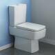 Sinoe Bold Close Coupled Square Toilet and Cistern Sinoe Bold Close Coupled Square Toilet and Cistern