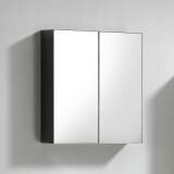 Lassen Wenge 600mm Mirror Cabinet - Two Door 