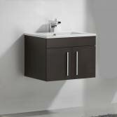 Lassen Wall Mounted Built-In Basin Cabinet, 600mm 