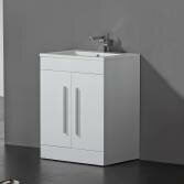 Newlands Floor Standing Built-In Basin Cabinet, 600mm 