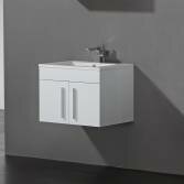 Newlands Wall Hanging Built-In Basin Cabinet, 600mm 