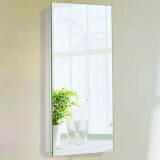 Sterling 300mm Stainless Steel Corner Mirror Cabinet 