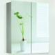 670 x 600 x 130mm Stainless Steel Bathroom Cabinet with Mirror 