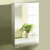 670 x 400 x 120mm stainless steel bathroom cabinet with mirror 