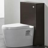 Lassen Wenge 500mm Back To Wall Toilet Unit 