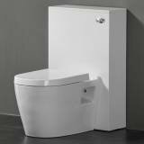 Newlands White 500mm Back To Wall Toilet Unit  