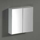 Newlands Bathroom Cabinets - White 600mm Two Door Mirror Unit 