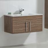 Delamere Wall Mounted Built-In Basin Cabinet, 900 mm 
