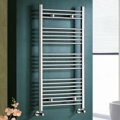 Heating Towel Rails Natasha Chrome Straight Radiator - 1150x600mm 