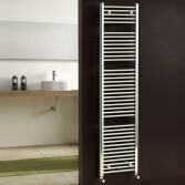 Natasha Chrome Flat Towel Rail Radiator, 1800x450mm 