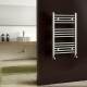 Natasha Heated Towel Rail Chrome Flat Radiator 700x450mm Natasha Heated Towel Rail Chrome Flat Radiator 700x450mm
