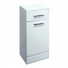 Abbott 300mm Gloss White Storage Unit - 300mm Depth 