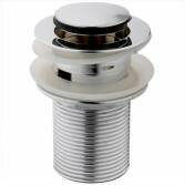 Slotted Push Button Pop-Up Waste, for Basin 