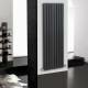 Ember Anthracite Double 16 Panel Vertical Radiator, 1600x480mm Ember Anthracite Double 16 Panel Vertical Radiator, 1600x480mm