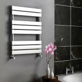 Francis Flat Panel Towel Radiator, 800 x 600mm 