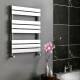 Francis Flat Panel Towel Radiator, 800 x 600mm 