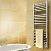 Virginia Square Tube Towel Radiator,  1200 x 600 mm 