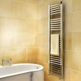 Virginia Square Tube Towel Radiator,  1600 x 450 mm 