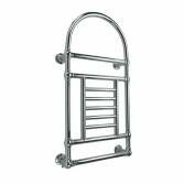 Victoria Traditional Wall Hanging Towel Rail Radiator -  9 Bars Chrome 