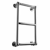 Victoria Traditional Wall Hanging Towel Rail Radiator -  3 Bars Chrome 