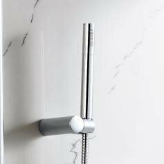 Hand Held Shower Head - Round Chrome Plated 
