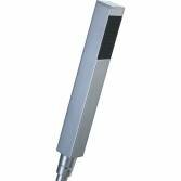 Solid Brass Chrome Plated Square Slim Shower Head 