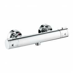 Thermostatic Shower Valve - Round Bar Mixer 