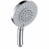 150mm Diameter Chrome Effect Multi-Function Shower Head 