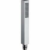 Square Tube Chrome Effect Shower Head 