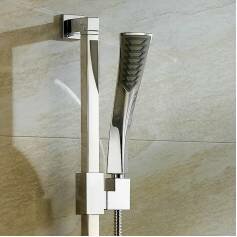 Wave III Chrome Effect Hand Held Shower Head 
