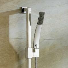 Wave II Chrome Effect Hand Held Shower Head 