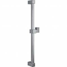 Shower Riser - Square Chrome Effect Rail 
