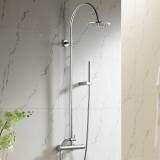 Exposed Shower Kit with 200mm Round Head &amp; Hand Held 