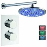 Dagna Shower with 8" Round LED Head 