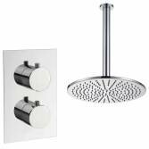 Tugela Thermostatic Shower with 12" Round Head 