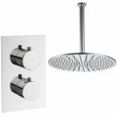 Tugela Thermostatic Shower with 16" Round Head 
