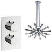 Tugela Thermostatic Shower with 8.7" Star Head 
