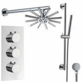 Sabie Shower with 8.7" Star Head and Hand Held 