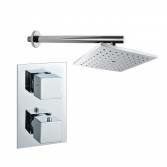 Dagna Chrome Effect Concealed Shower Kit  