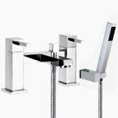 Virginia II bath mixer tap with shower 