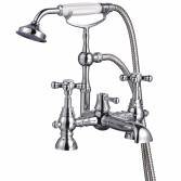 Victoria II Traditional Bath Mixer Tap with Shower 