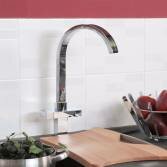 Linville Kitchen Mixer Tap, Chrome 