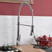 Celine Kitchen Mixer Tap with Pull Out Spray, Chrome 